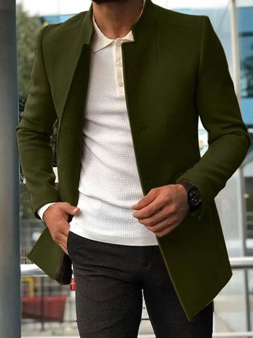 Sobretodo de Invierno para Hombre, Combinación de Estilo y Comodidad