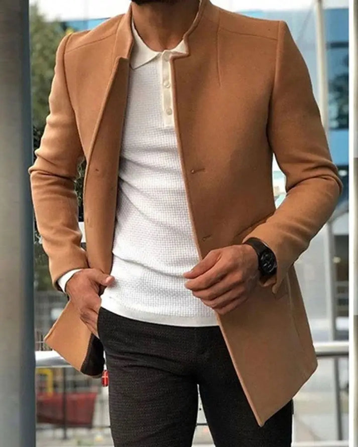 Sobretodo de Invierno para Hombre, Combinación de Estilo y Comodidad