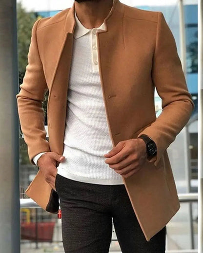 Sobretodo de Invierno para Hombre, Combinación de Estilo y Comodidad