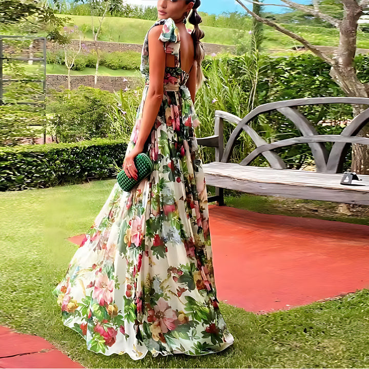 Vestido largo bohemio de verano para mujer
