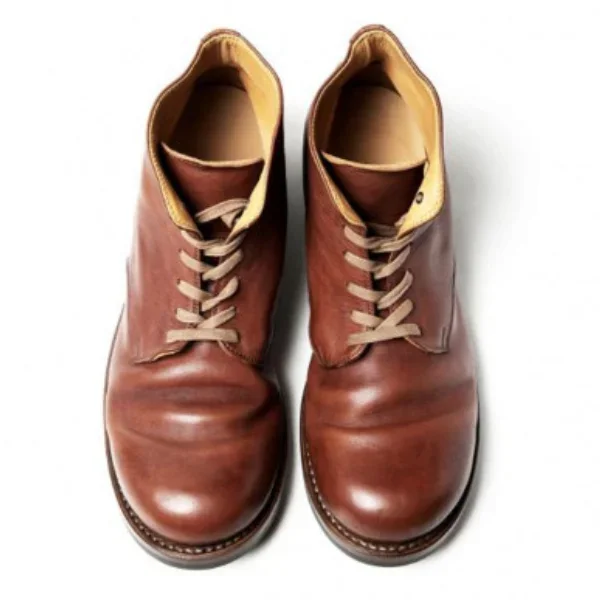 Botas Retro para Hombre, Martin Vintage Resistente y Confortable